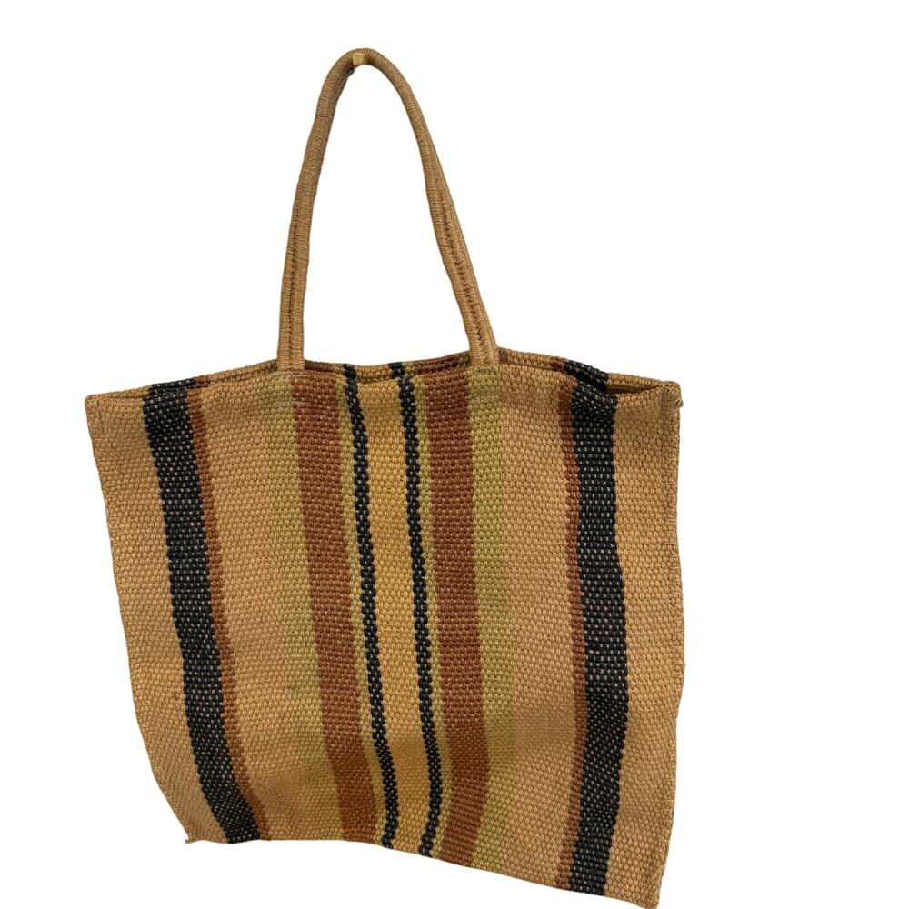 Maison Bengal Jute Tote Bag Shopper Bag Market Bag Fair Trade - Picture 4 of 7